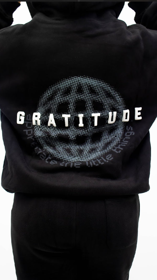 Heavyweight Zip Up Hoodie - Gratitude